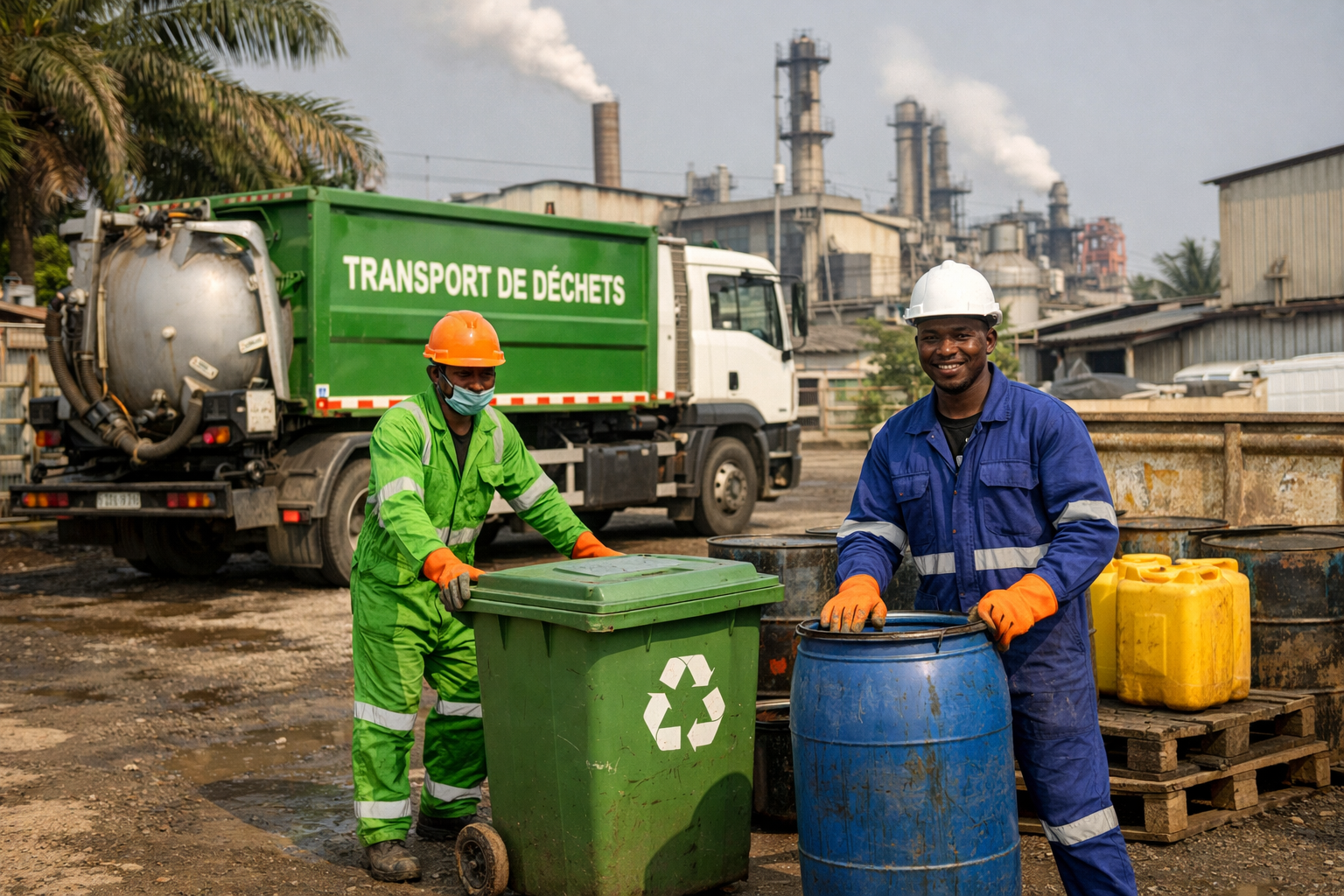 Collecte et transport de déchets industriels MISS-Waste