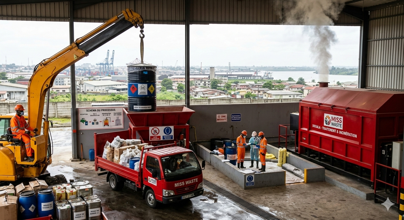 Traitement et incinération de déchets industriels MISS-Waste